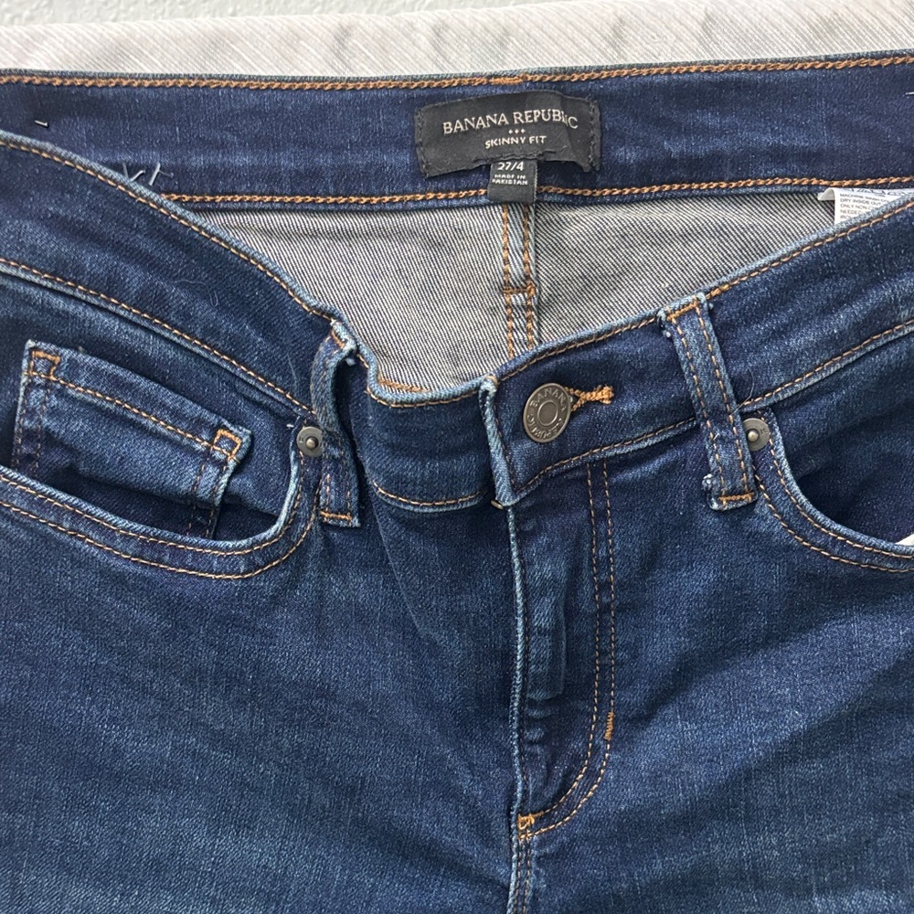 Banana Republic Indigo Denim Jeans..